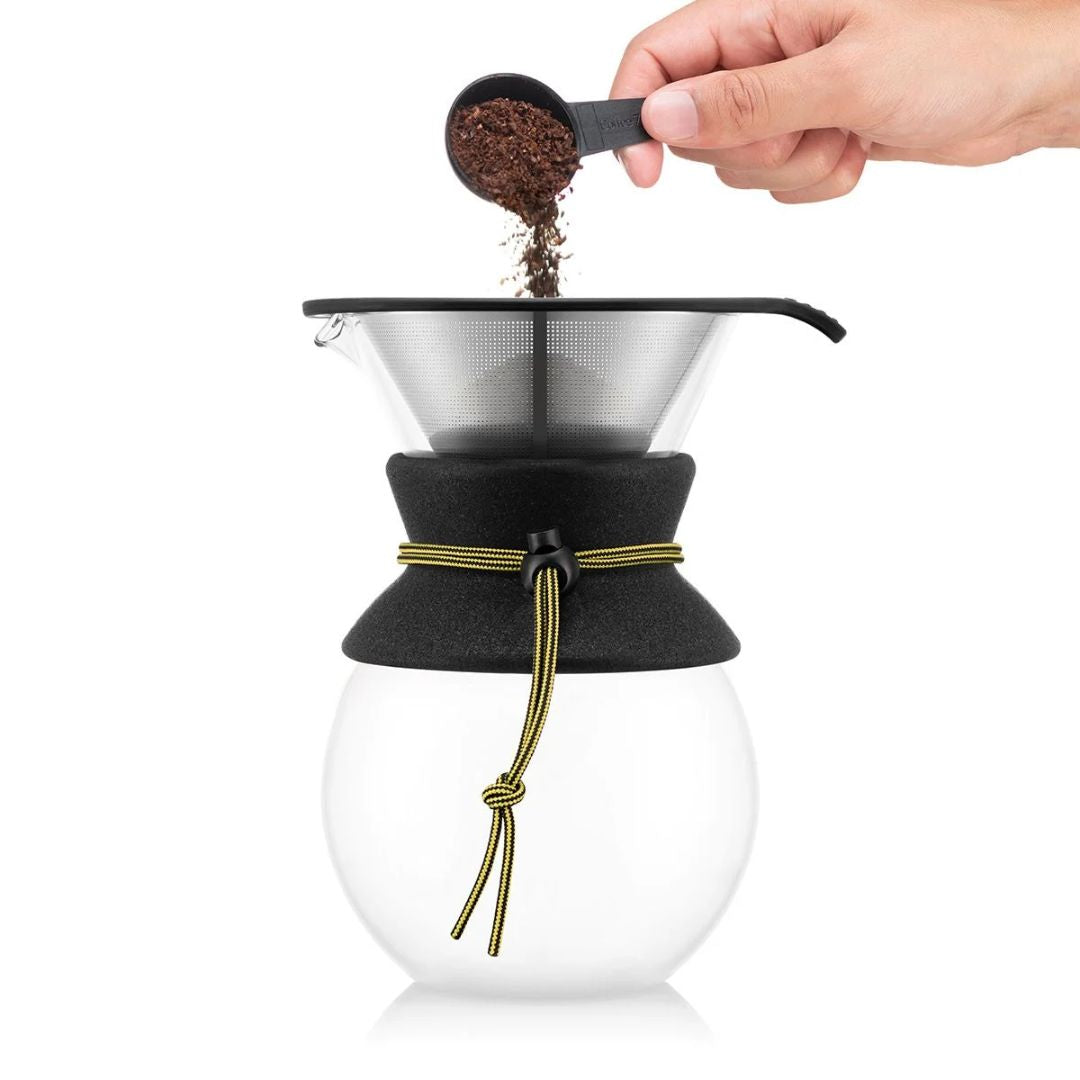 Cafetera De Goteo Bodum 1 lt Con Filtro Metálico Color Amarillo