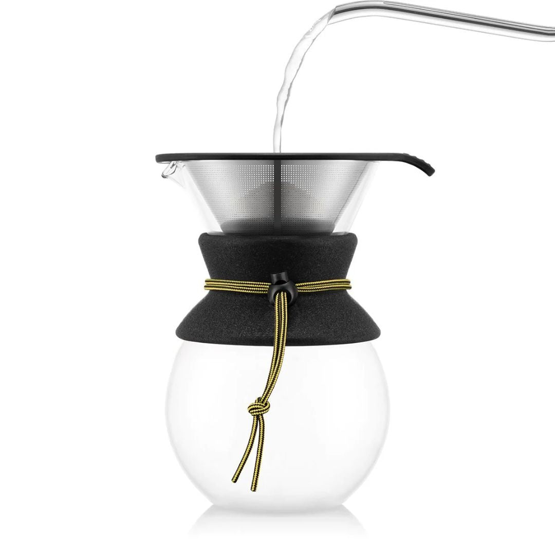 Cafetera De Goteo Bodum 1 lt Con Filtro Metálico Color Amarillo
