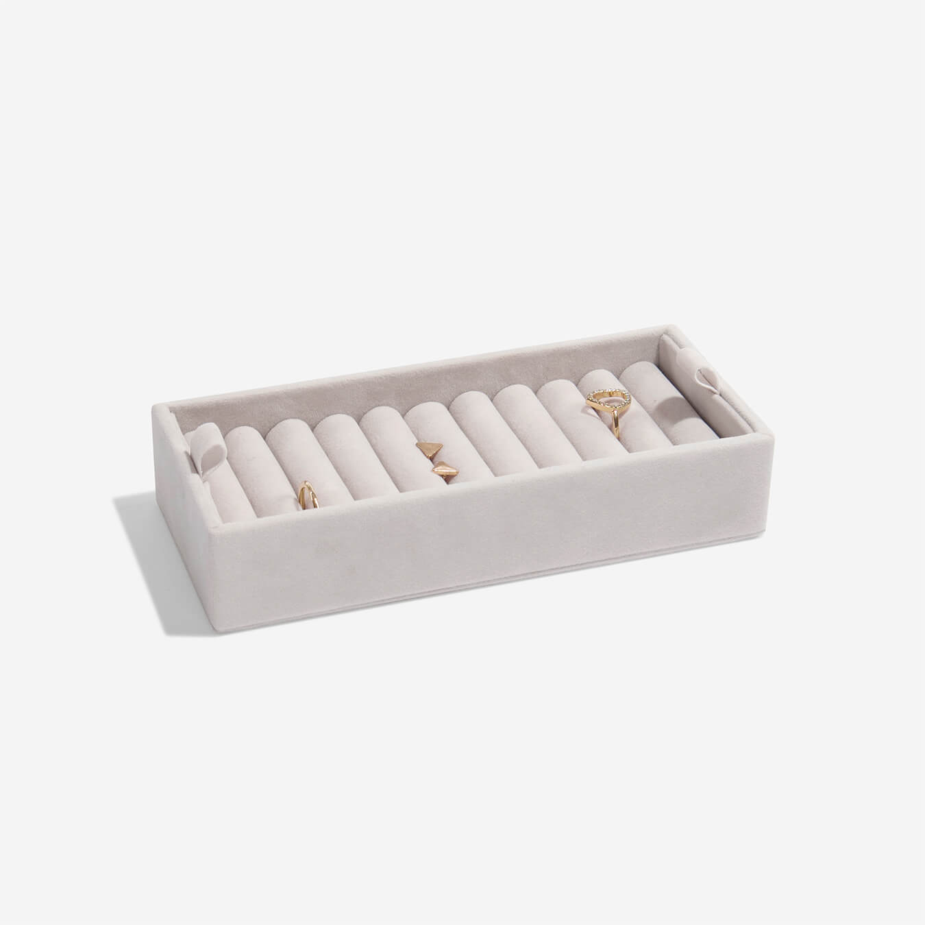 Joyero para anillos y aros, 10 compartimientos