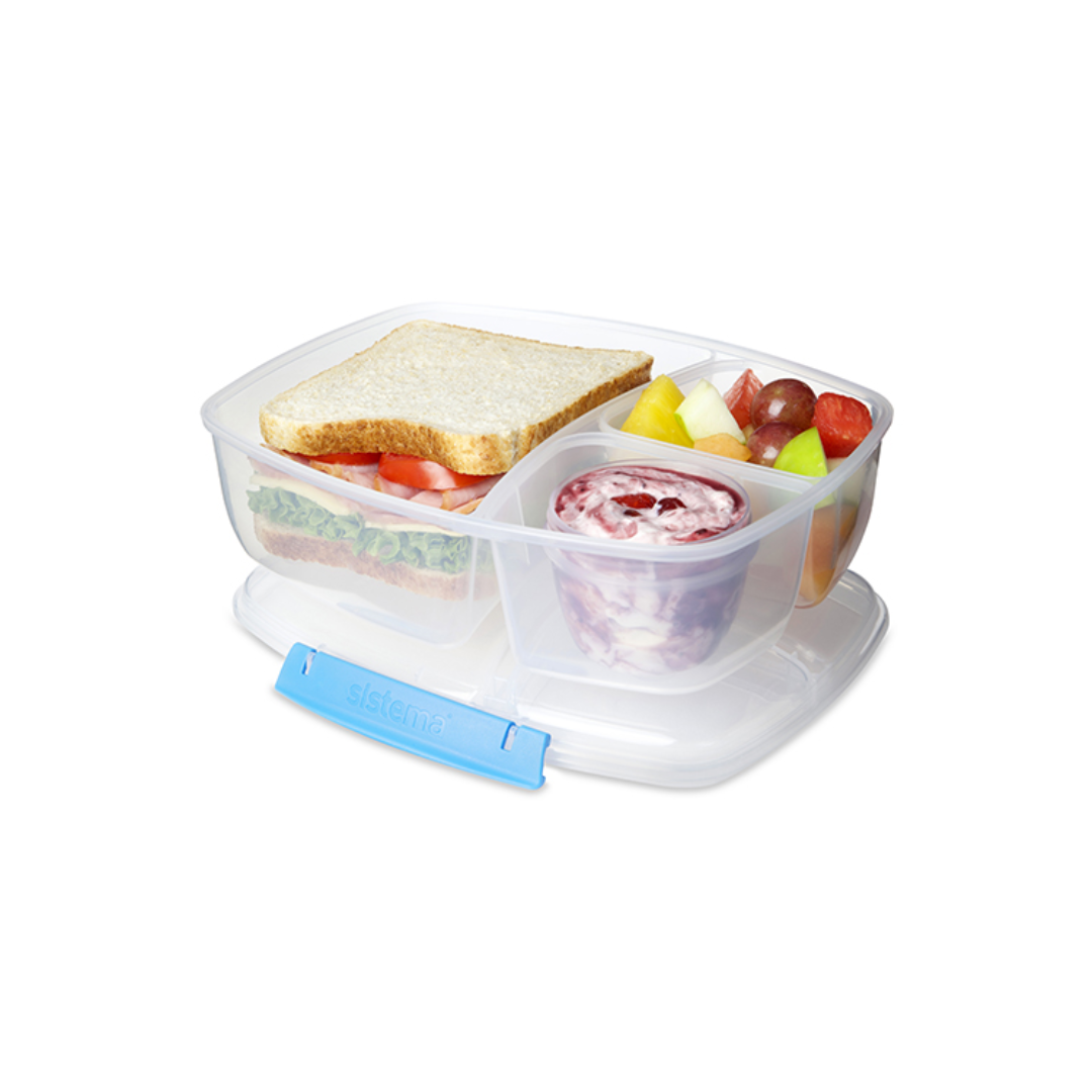 Contenedor Sistema Triple Splip To Go 2 lts