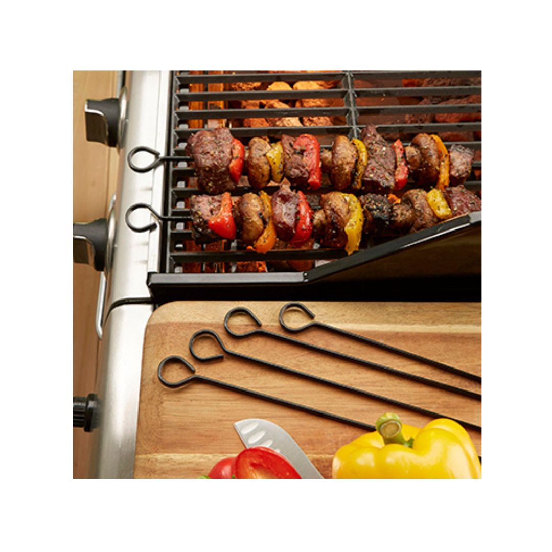 Set de 6 Anticuchos para Parrilla Acero Inoxidable Outset