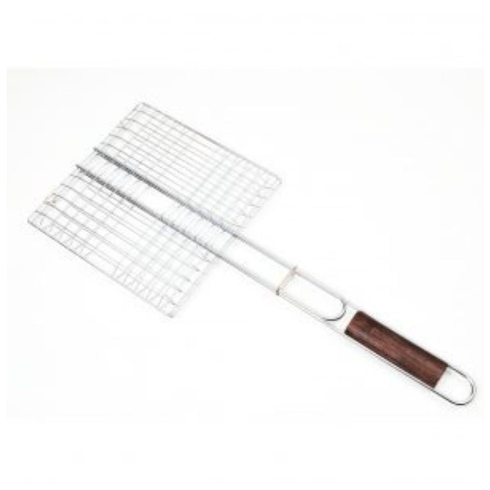 Canasto Multiuso para Parrilla Acero Inox. Man Law