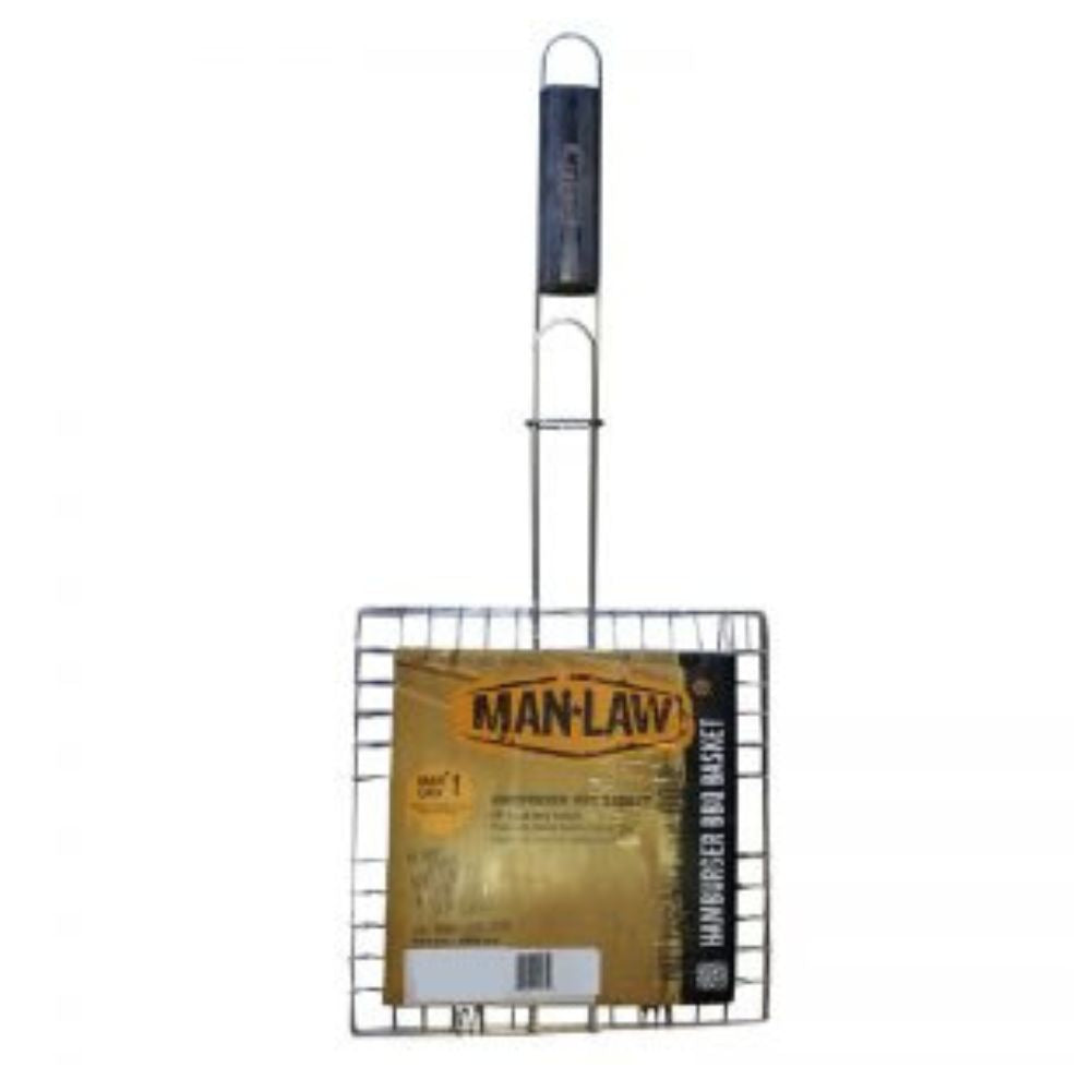 Canasto Multiuso para Parrilla Acero Inox. Man Law