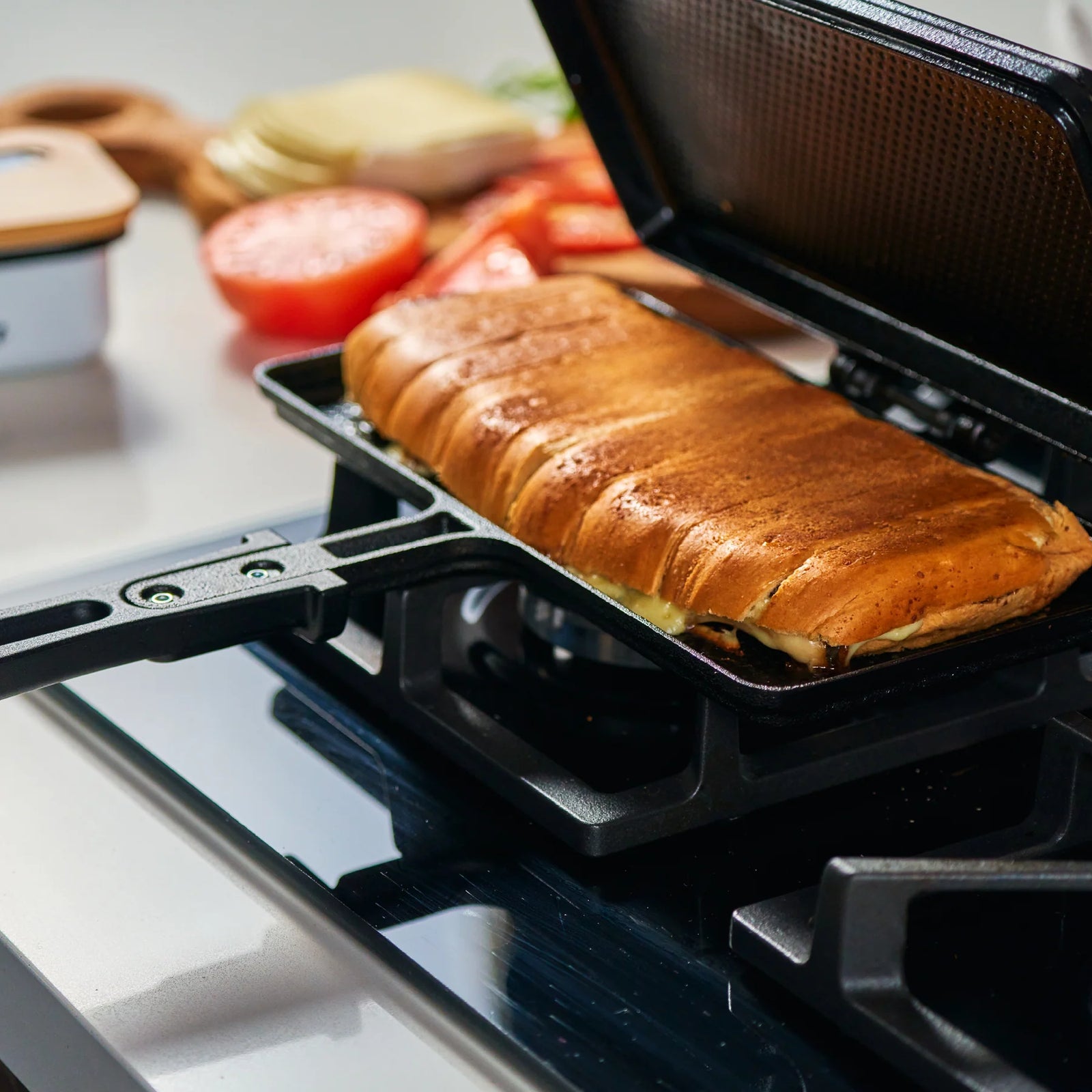 Sandwhichera Victoria de Hierro Fundido Precurada