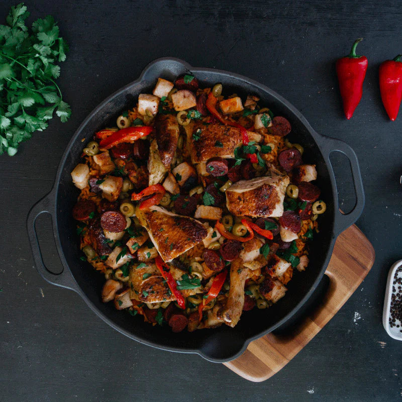 Sartén Paellera Victoria 33 Cm Precurado