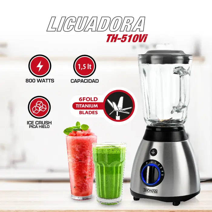Licuadora Thomas 1,5 Litros TH-510Vi
