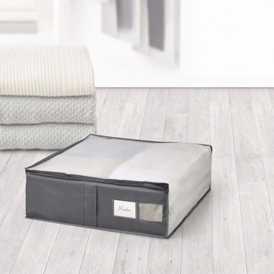 Funda para Mantas y Ropa Deluxe 55 x 65 cm Negra