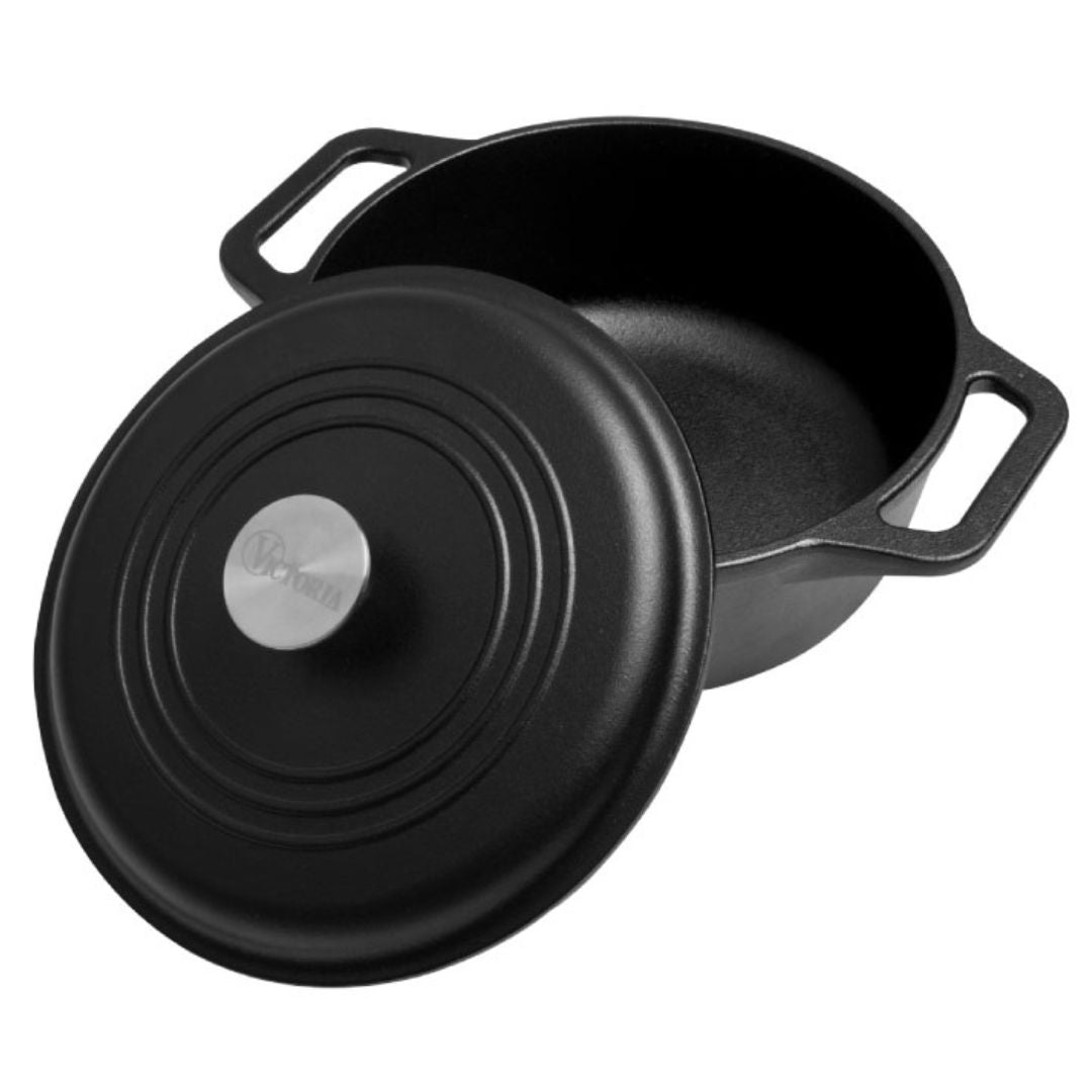 Olla Victoria Hierro Fundido Precurado 3,8 Litros