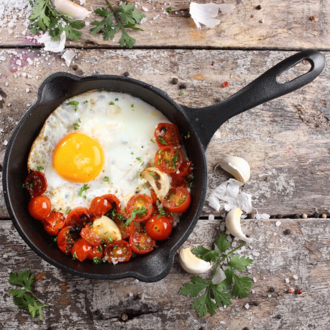 Sartén de Hierro Fundido Esmaltado 20 cm