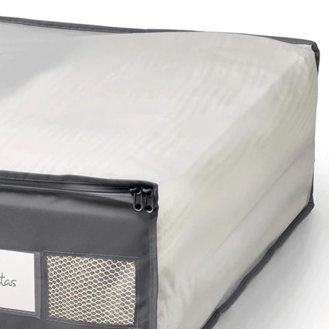 Funda para Mantas y Ropa Deluxe 55 x 65 cm Negra