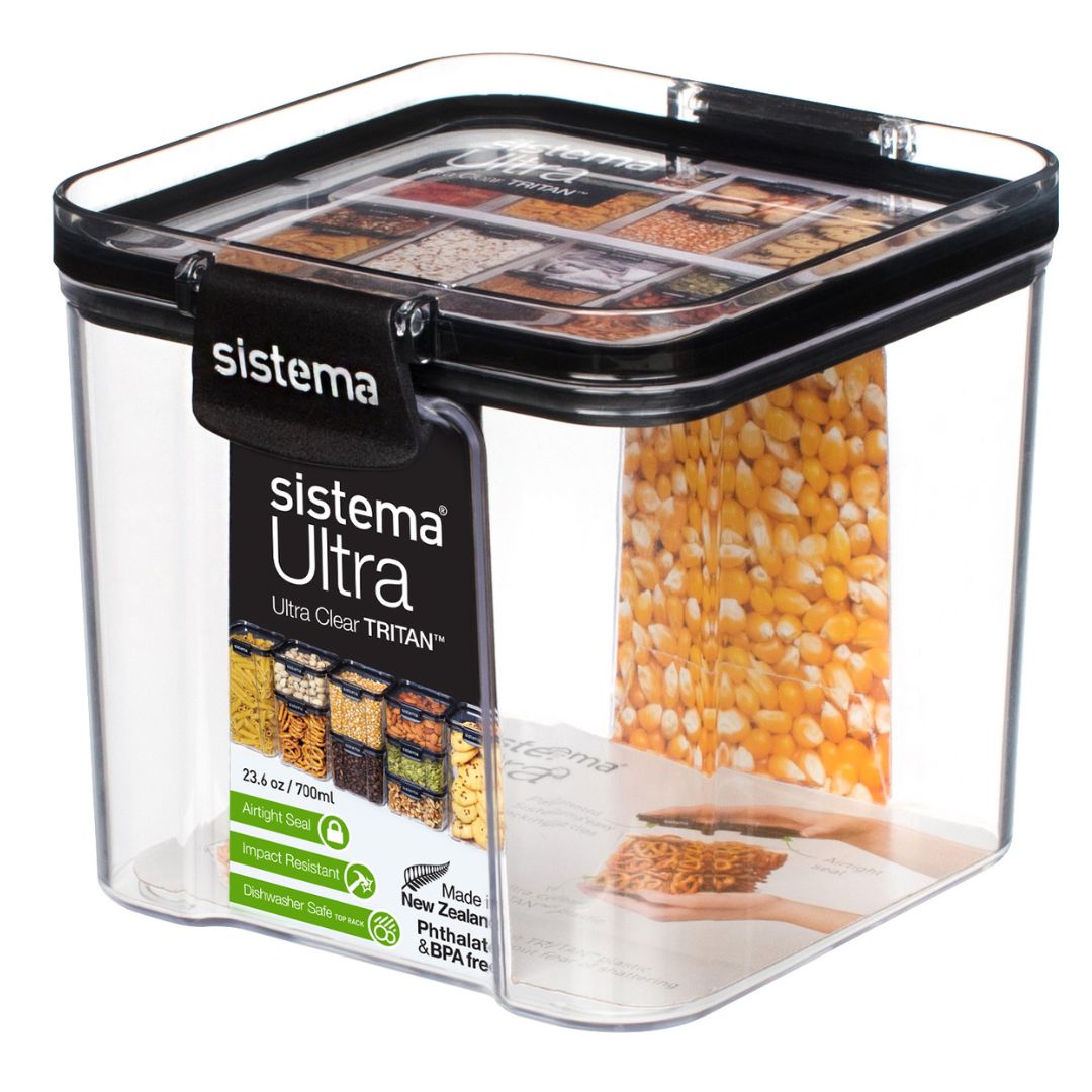 Contenedor Sistema Ultra Cuadrado 700 ml