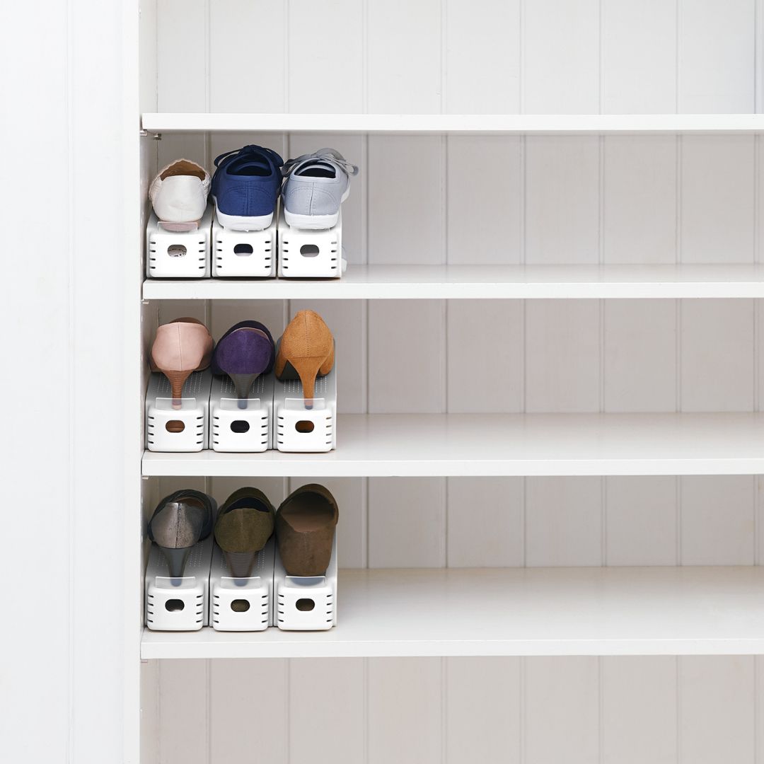 Set 2 Organizadores Delgados Para Zapatos
