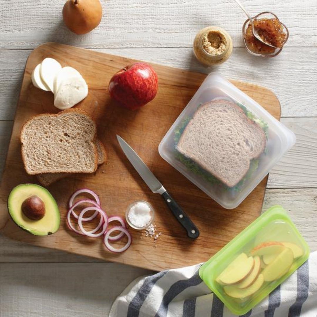 Bolsa para Alimentos y Cocinar Reutilizable de 355 ml Lima