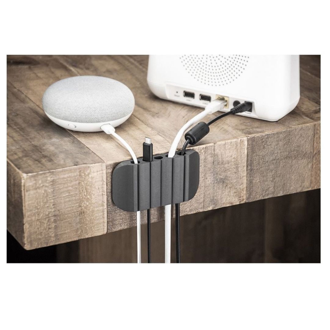 Organizador de 5 Cables para Escritorio