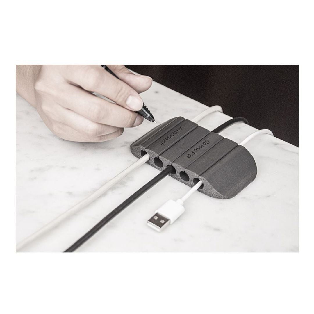 Organizador de 5 Cables para Escritorio