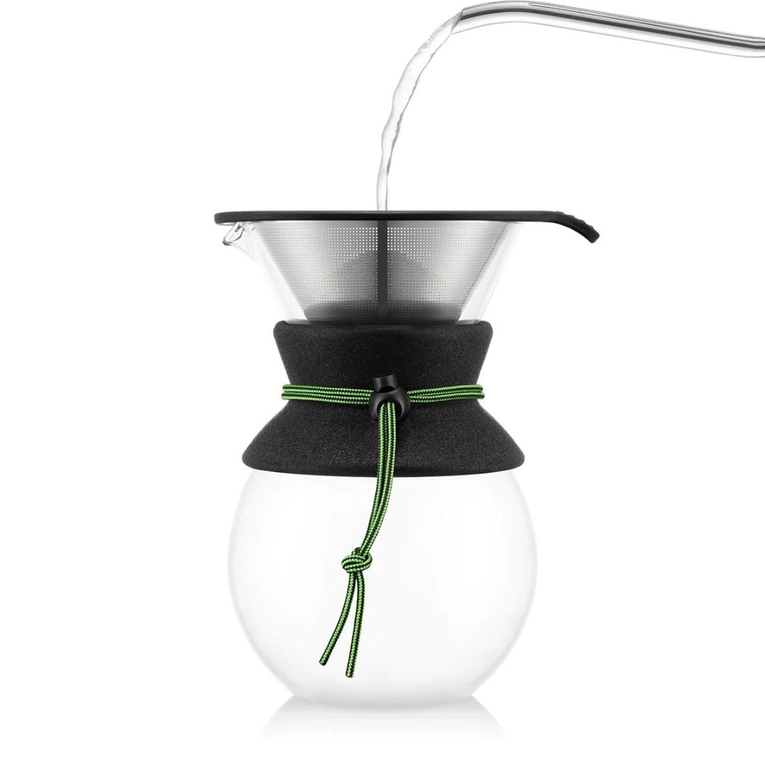 Cafetera De Goteo Bodum 1 lt Con Filtro Metálico Color Verde