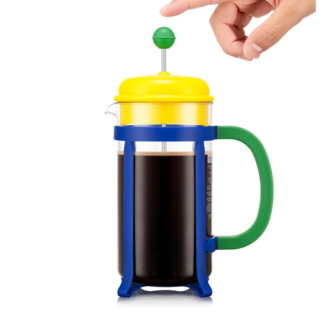 Cafetera Java de 1 lt Bodum Color Amarillo