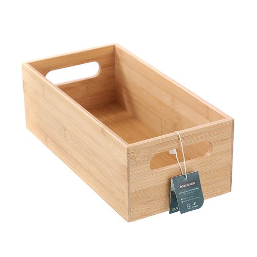 Caja Organizadora Boxsweden de Bambú 30,5 x 15 cm