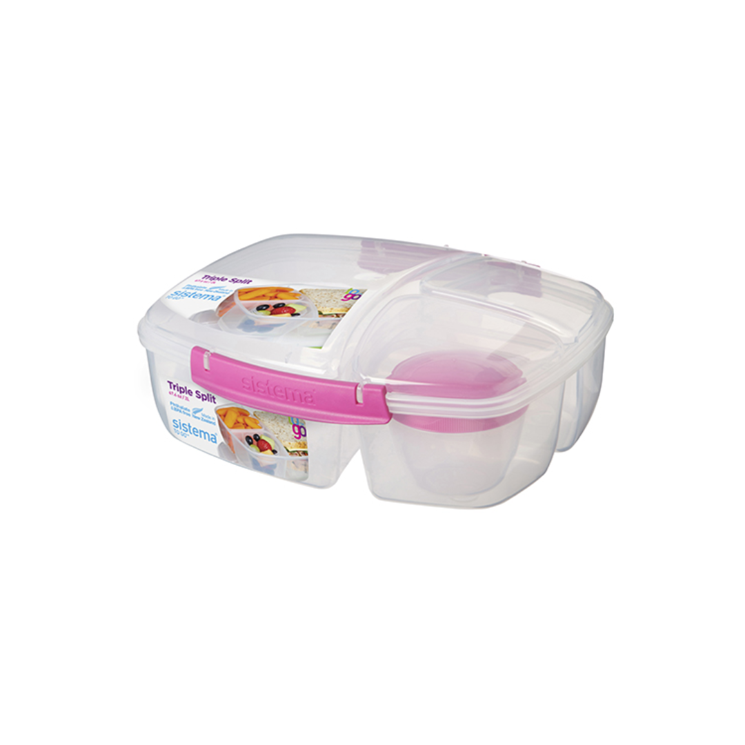 Contenedor Sistema Triple Splip To Go 2 lts