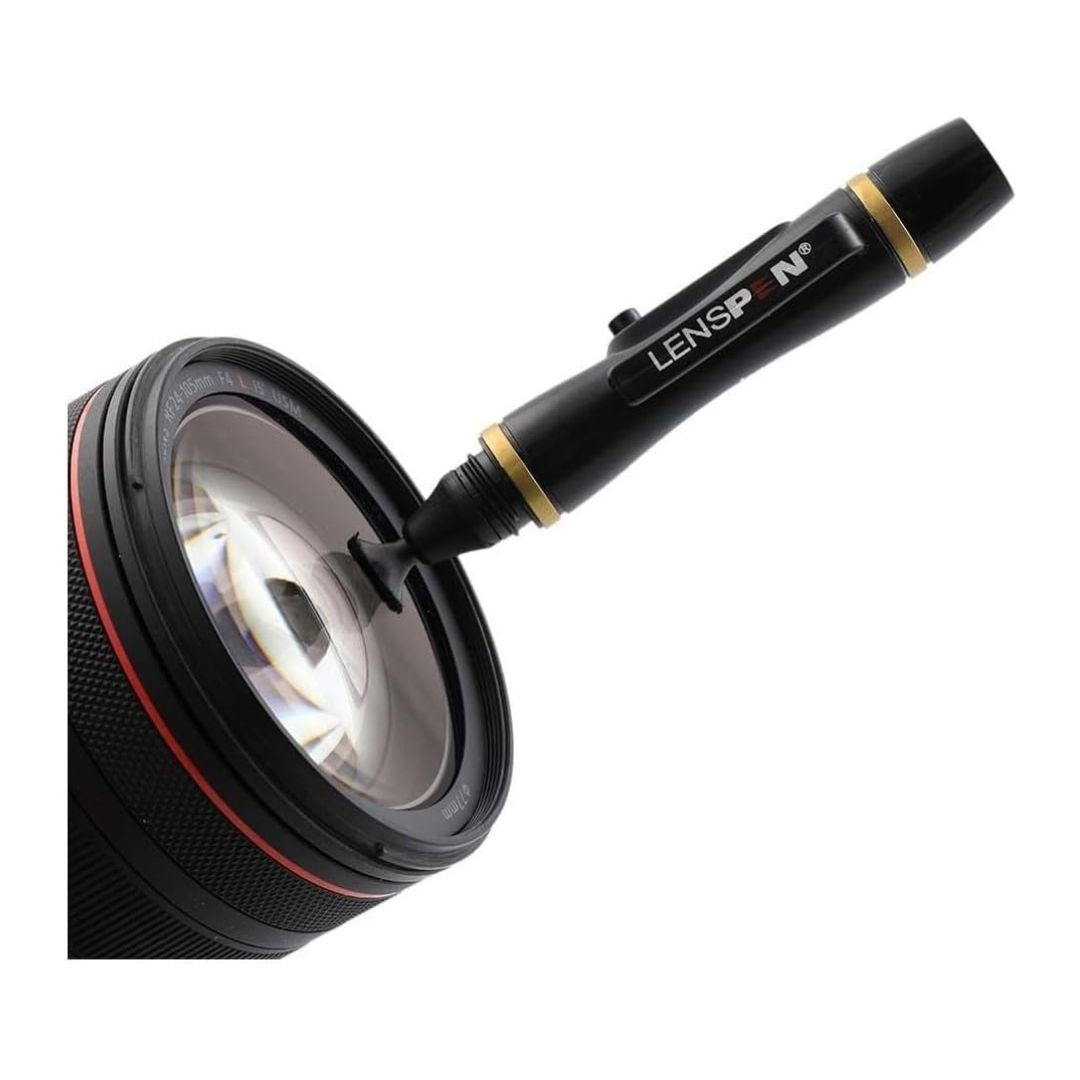 Limpiador de lente de camara de foto