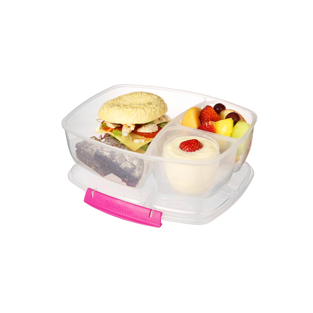 Contenedor Sistema Triple Splip To Go 2 lts