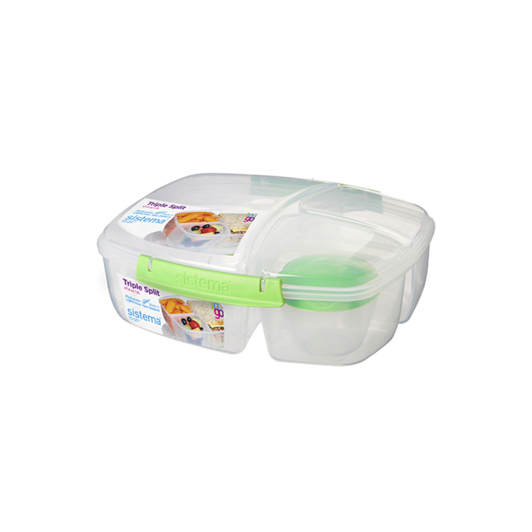 Contenedor Sistema Triple Splip To Go 2 lts