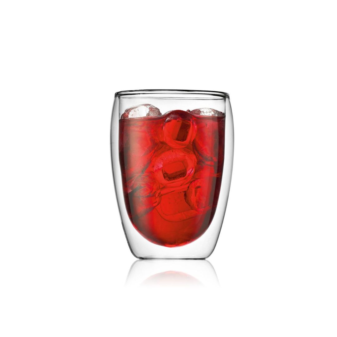 Set 2 vasos de Borosilicato Bodum de Doble Pared 350 ml