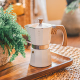 Cafetera Milano 3 Tazas 150 ml Blanca
