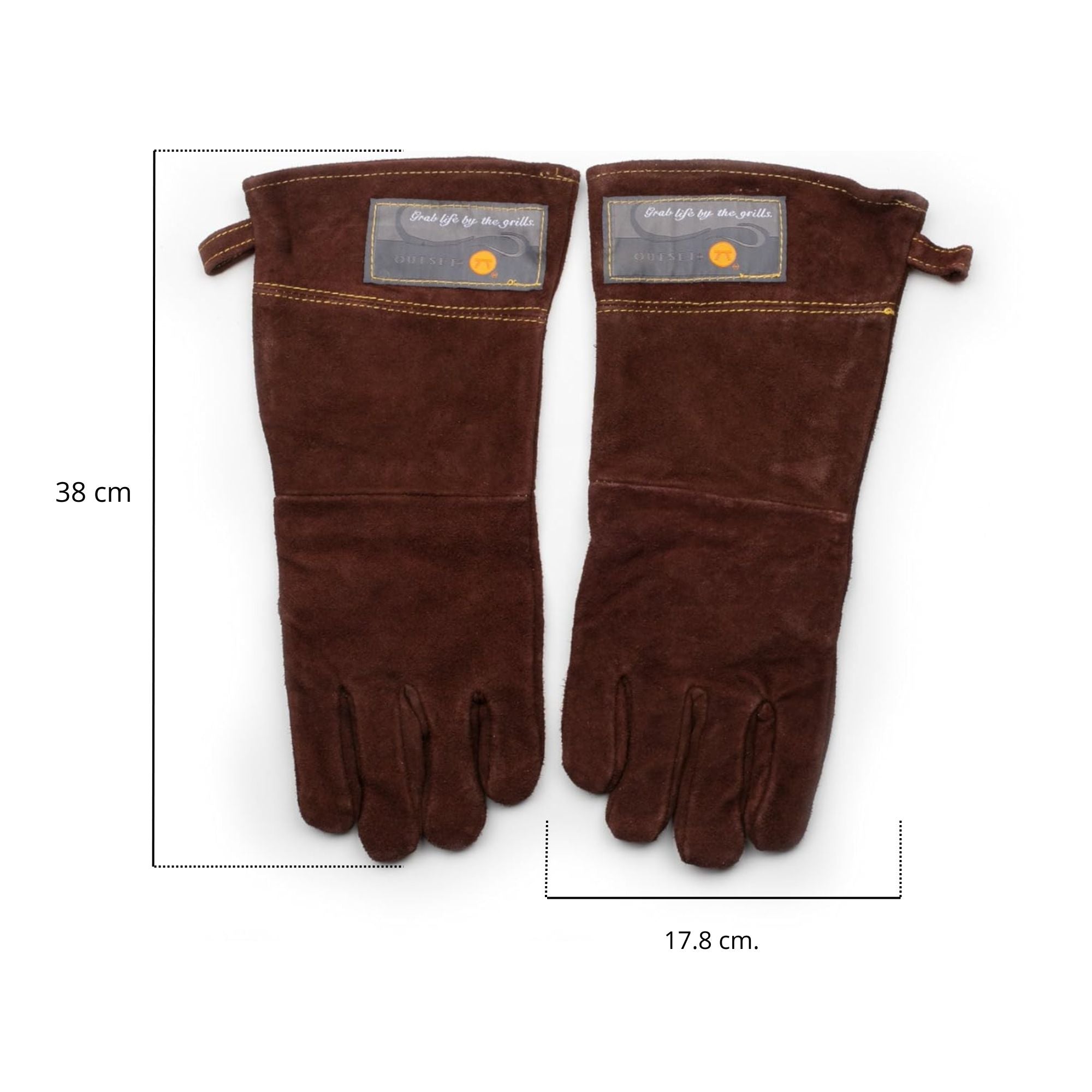 Guantes Outset para la Parrilla Color Café