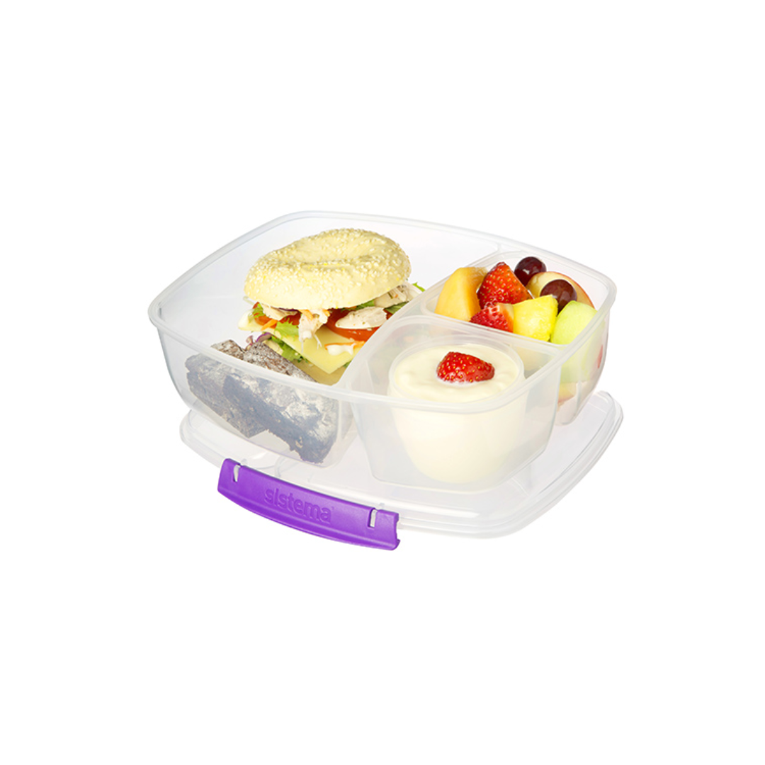 Contenedor Sistema Triple Splip To Go 2 lts