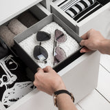 Set de 2 Organizadores de Cajón Bigso Box Canvas