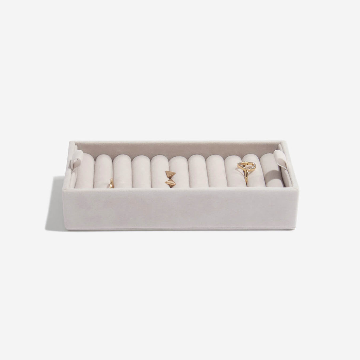 Joyero para anillos y aros, 10 compartimientos