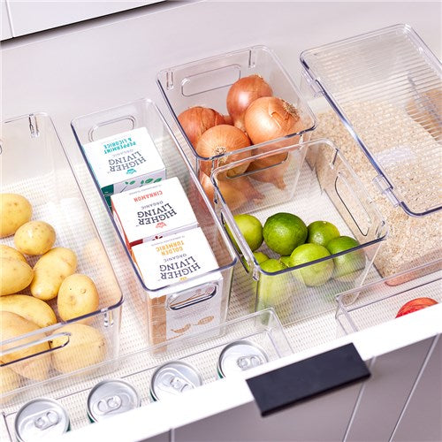 Organizador Refrigerador Boxsweeden Transparente Grande 28 x 20 cm