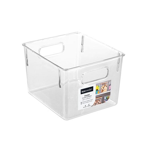 Organizador Refrigerador Boxsweeden Transparente Mediano 21 x 19 cm