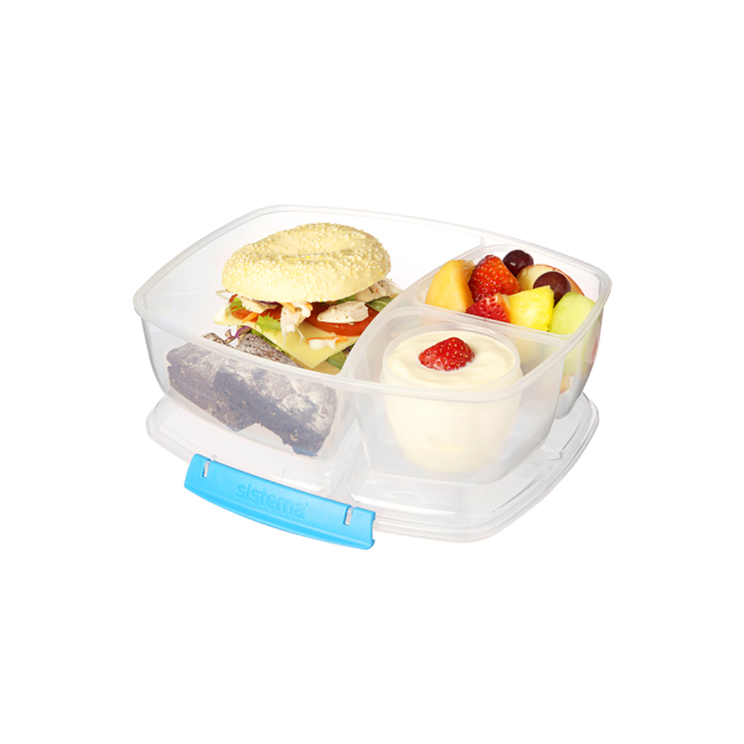 Contenedor Sistema Triple Splip To Go 2 lts