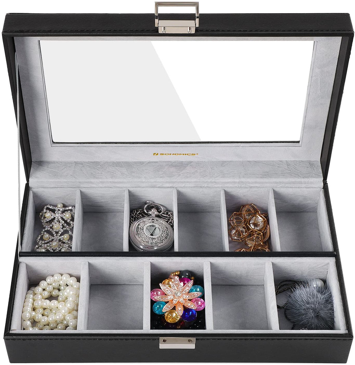 Caja para 11 Relojes Songmics