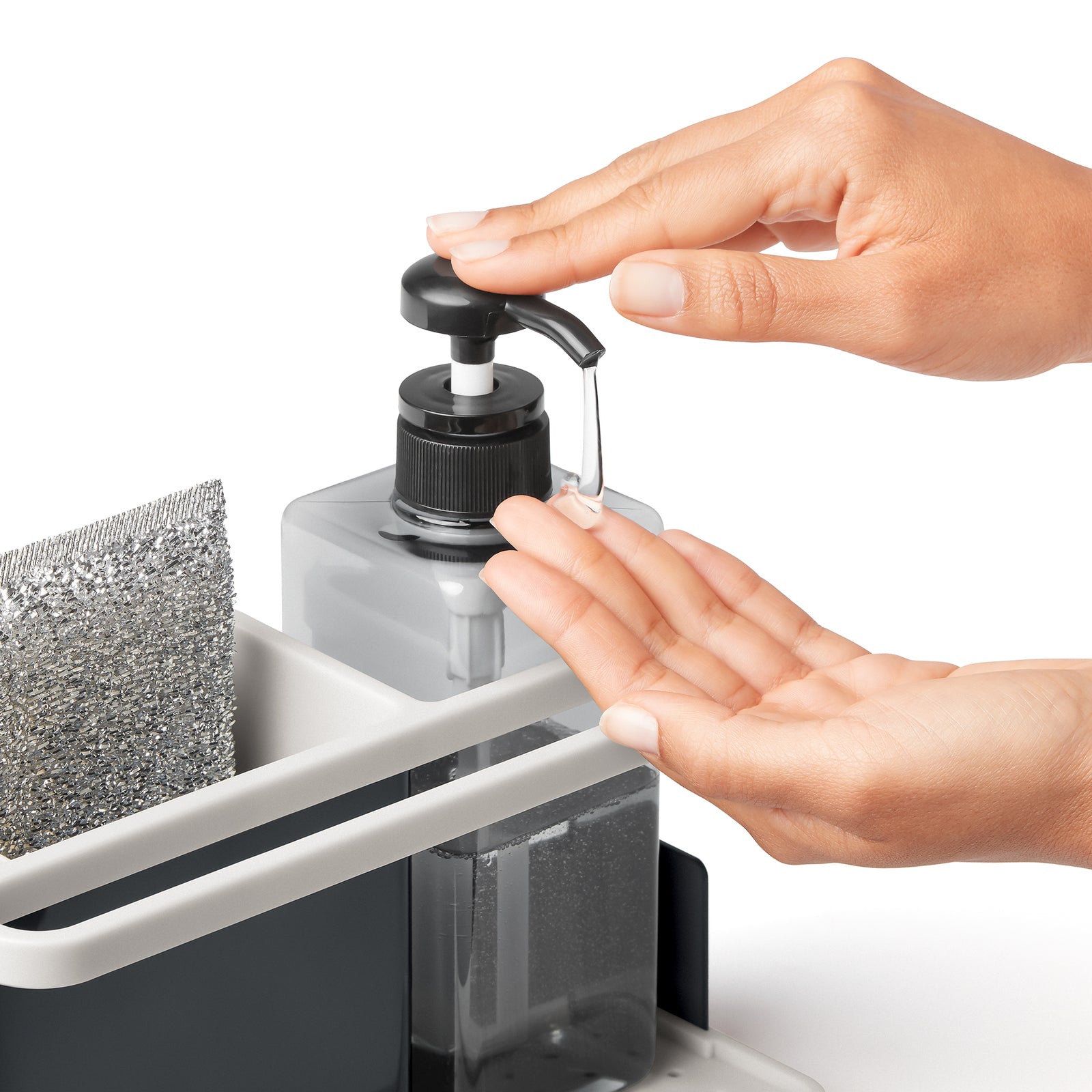 Organizador con Jabonera para Lavaplatos Rayen