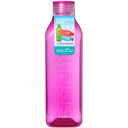 Botella Agua Sistema Cuadrada 1.0 lts.