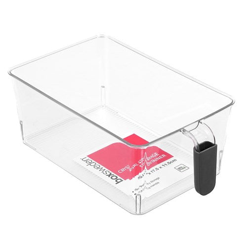 Contenedor Refrigerador Rectangular Transparente Boxsweeden 30 x 17 cm