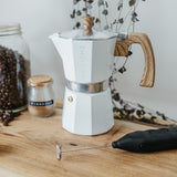 Cafetera Milano 3 Tazas 150 ml Blanca