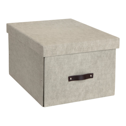 Caja Organizadora Miltipropósito Bigso Box 38 x 50 cm Lino