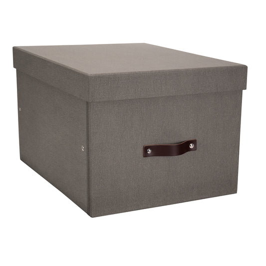 Caja Organizadora Miltipropósito Bigso Box 38 x 50 cm Gris