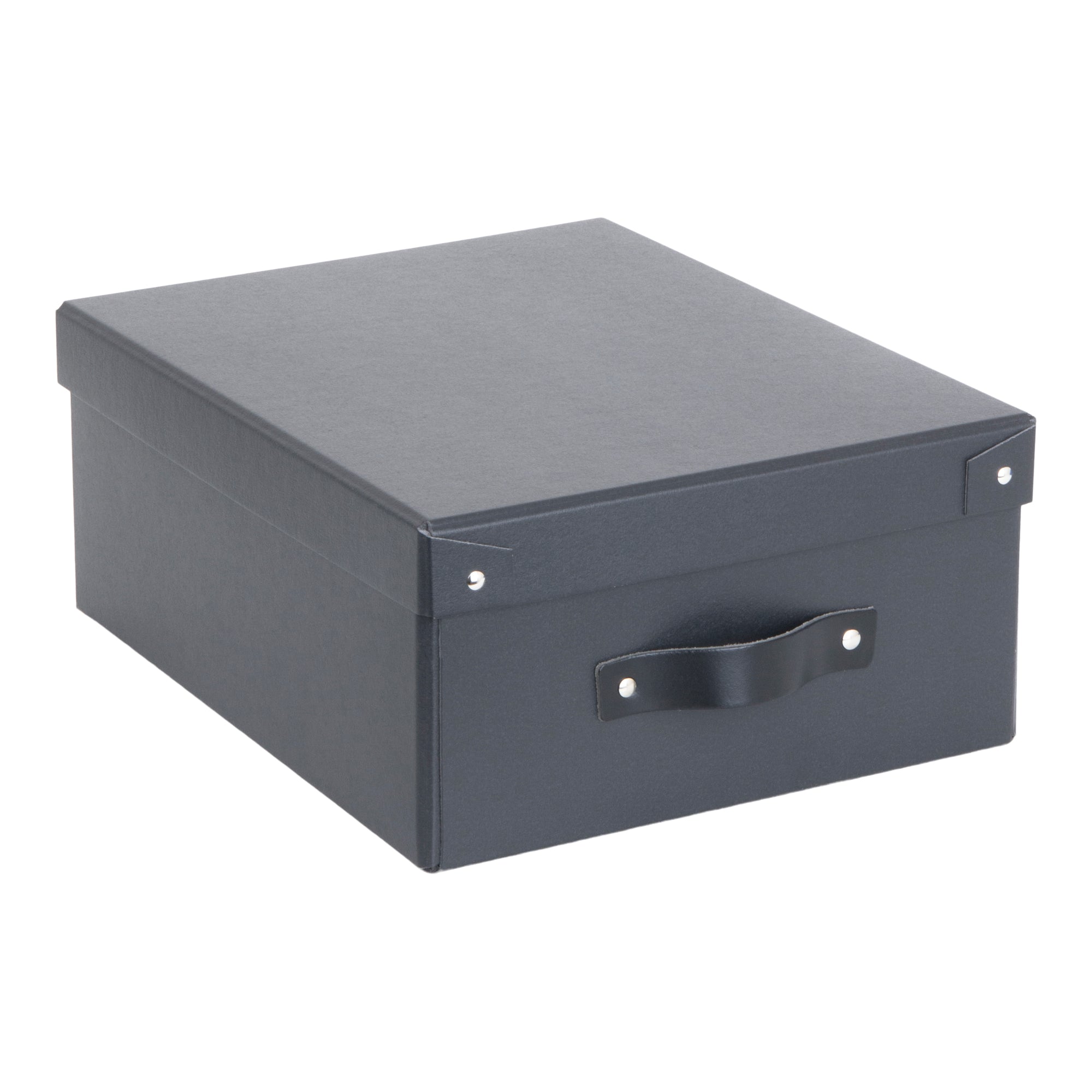 Caja Organizadora Bigso Box Alwin 27 x 34 cm Gris