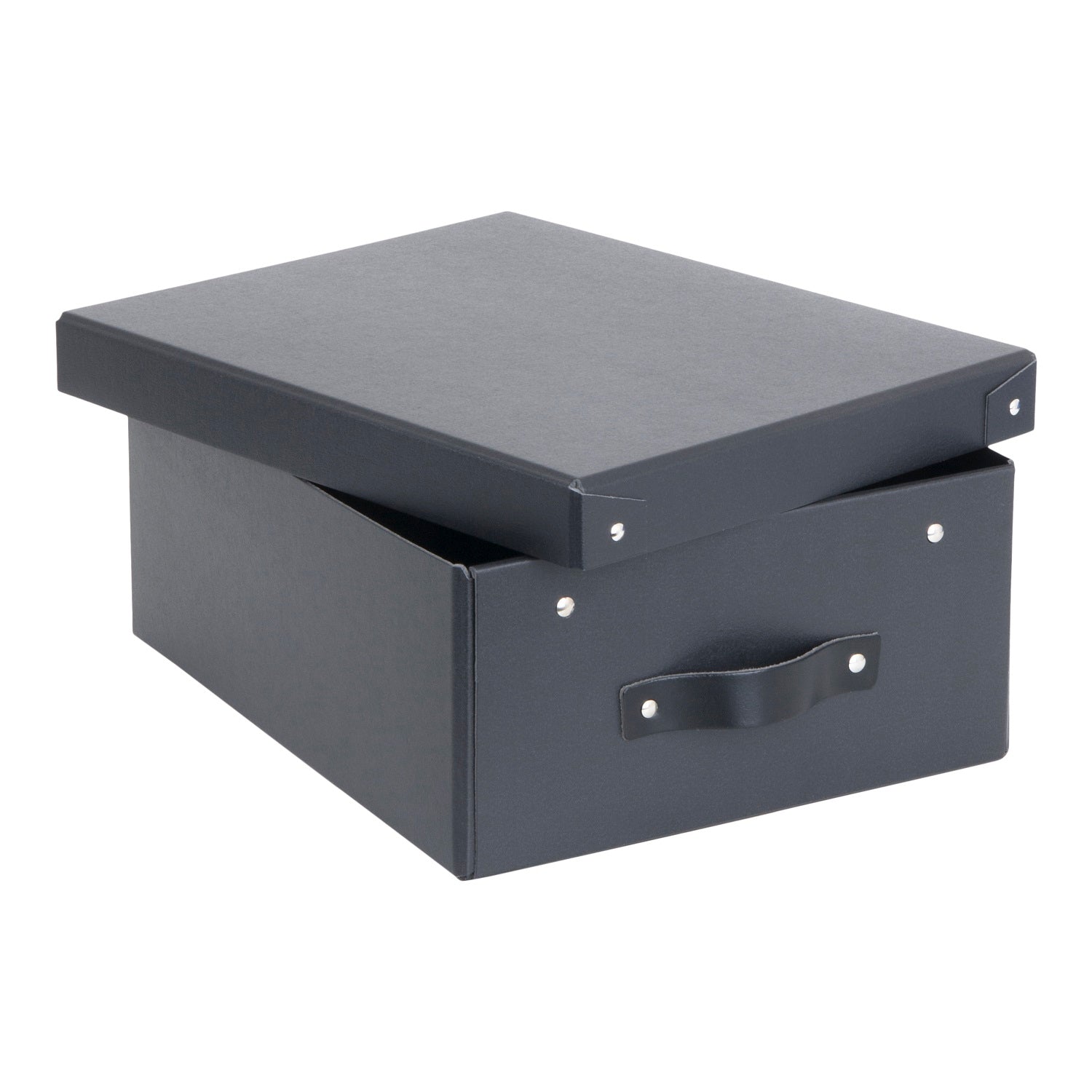 Caja Organizadora Bigso Box Alwin 27 x 34 cm Gris