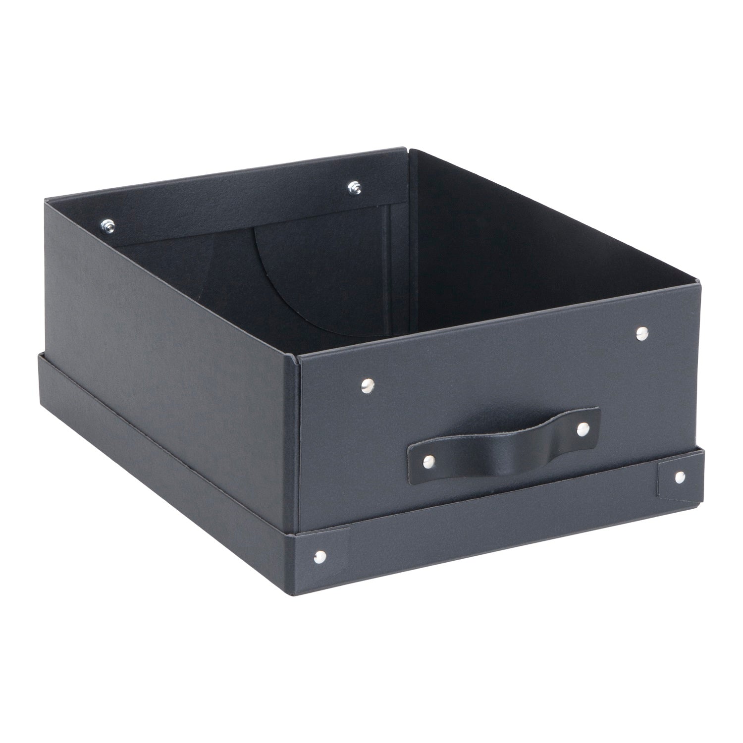 Caja Organizadora Bigso Box Alwin 27 x 34 cm Gris