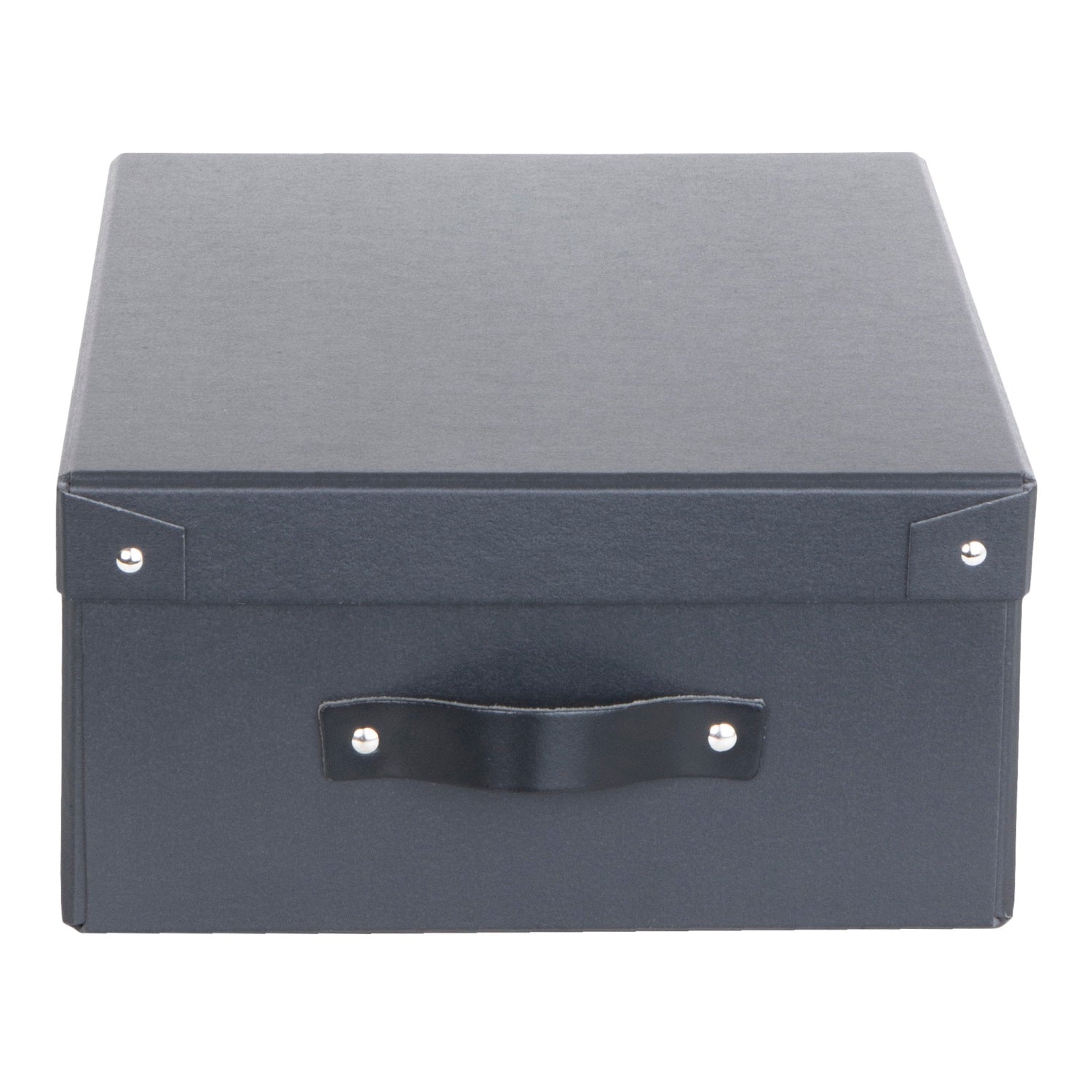 Caja Organizadora Bigso Box Alwin 27 x 34 cm Gris