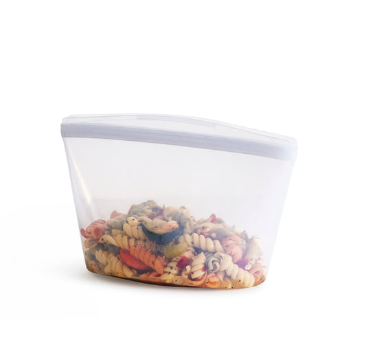 Bolsa Stasher para Alimentos y Cocinar Reutilizable Tipo Bowl, 946 ml