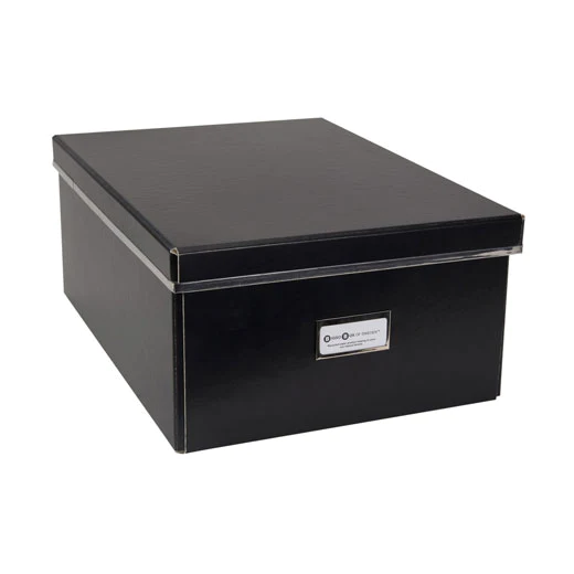 Caja Organizadora Bigso Box 29 x 40 cm Negra