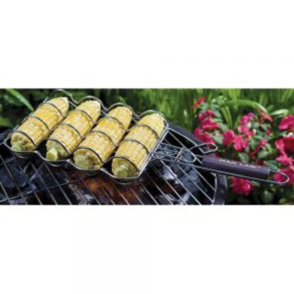 Canasto Multiuso para Asar Vegetales Acero Inox. Man Law