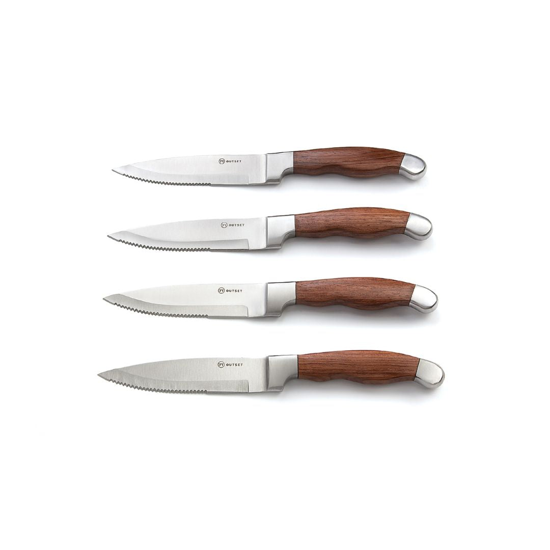 Set de 4 Cuchillos para Carne Delux Outset